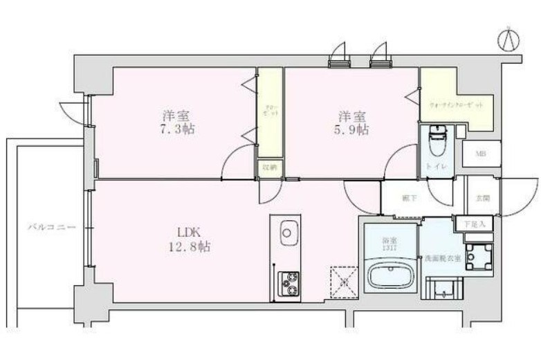 向山ガーデンレジデンス 間取り