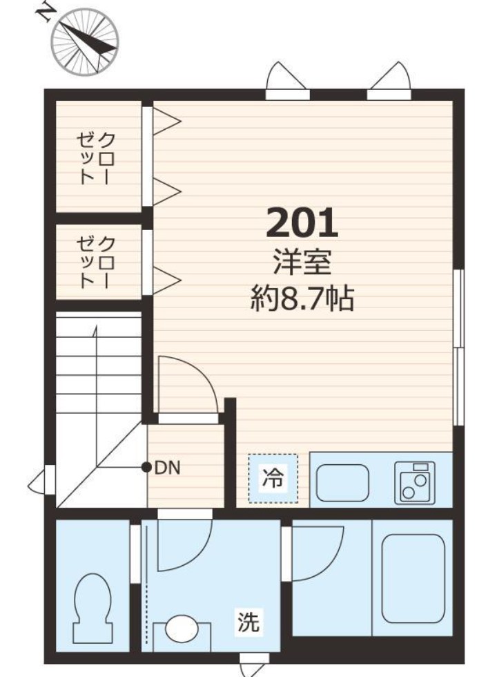 テイクメゾン江古田 間取り