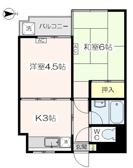 ゴールドパレス豊玉 間取り