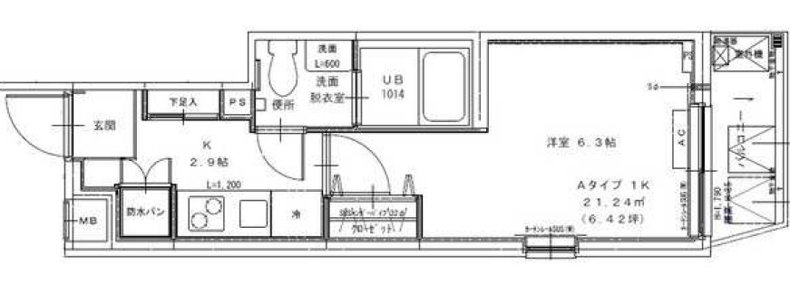 UCマンション豊島園  間取り