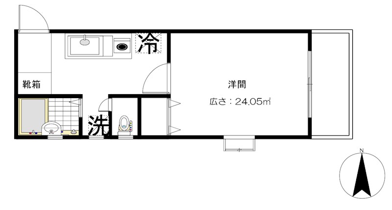 シャトレー中村 間取り