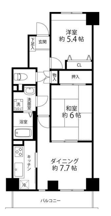 Ｊパレス桜台 間取り
