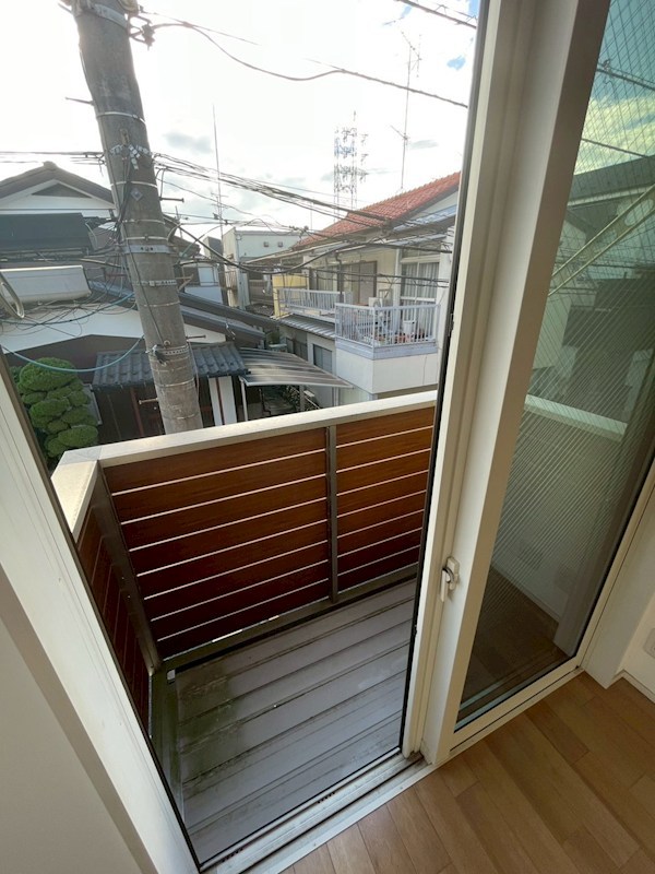 練馬区向山4丁目戸建 ベランダ