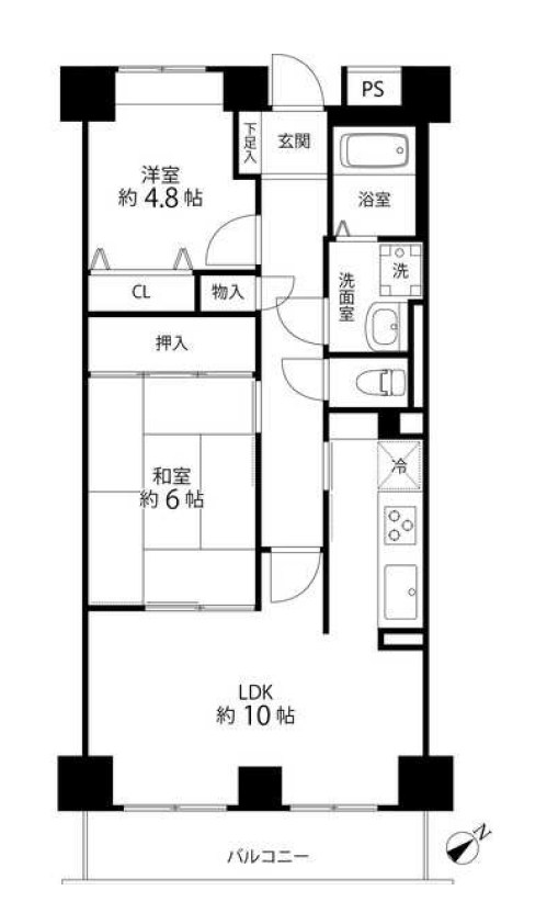 Ｊパレス桜台 間取り