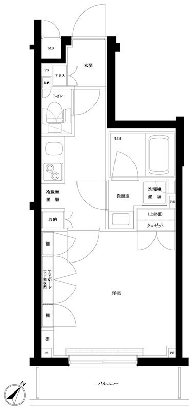 ルーブル中村橋参番館 間取り