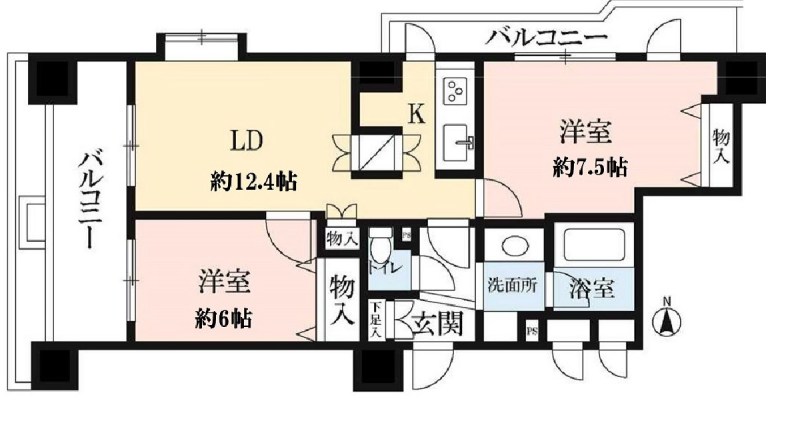 ドゥーエ練馬 間取り