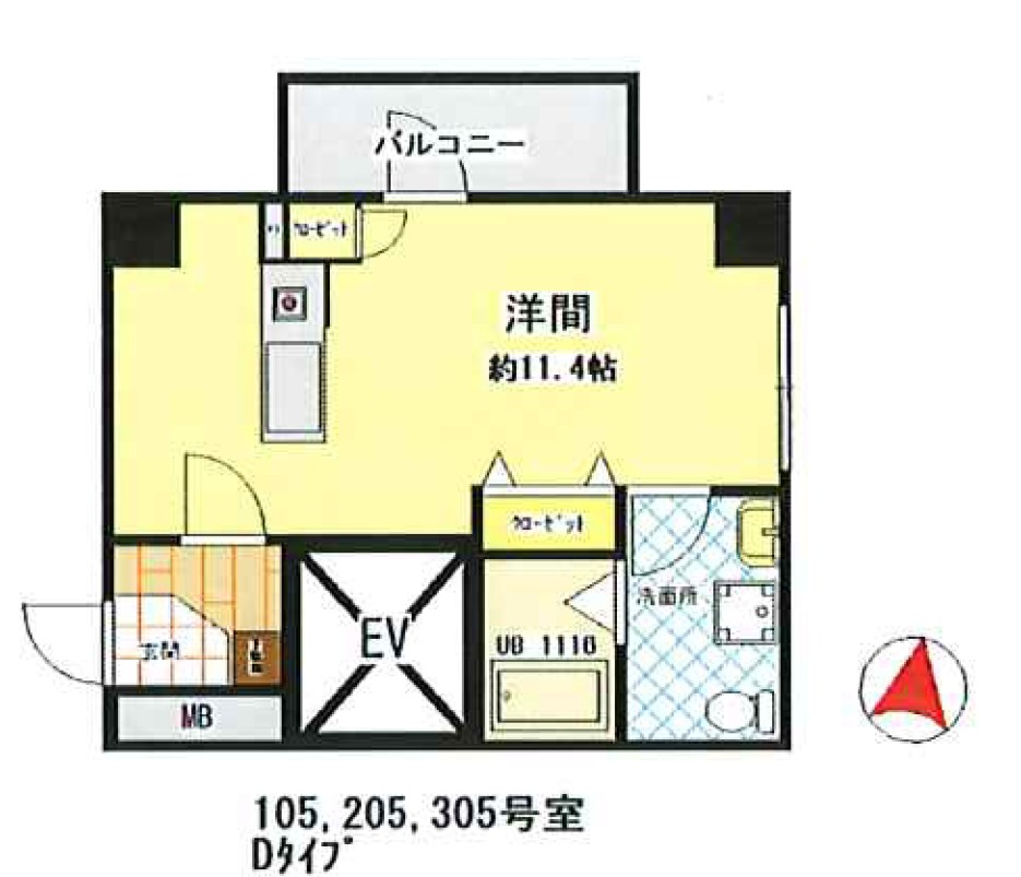 エスペランサ豊玉 間取り