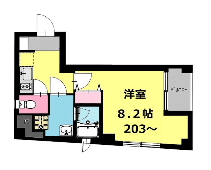 b’CASA Sakuradai 間取り