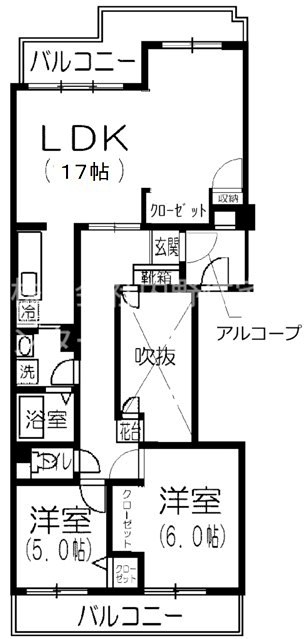 フィオーレ豊島園２ 間取り
