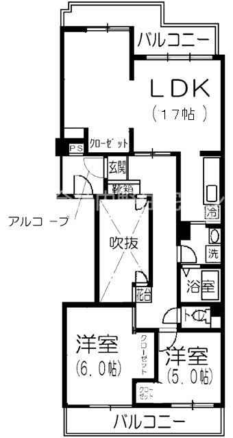 フィオーレ豊島園２ 間取り