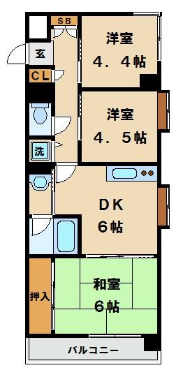 ライオンズマンション練馬 間取り