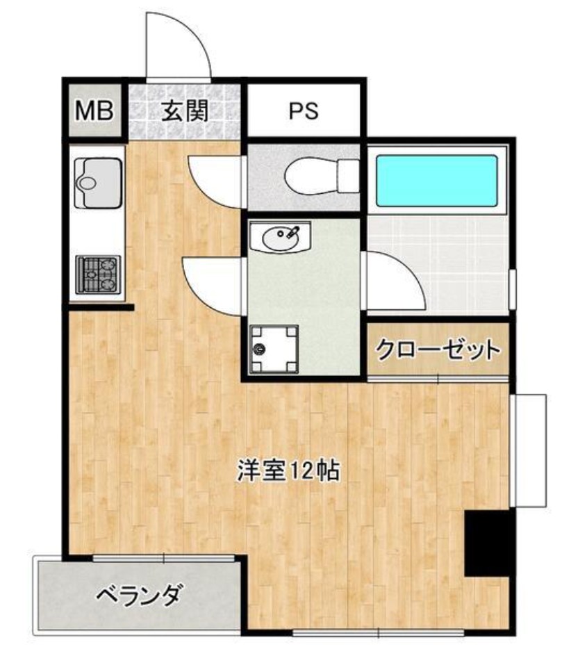 ハイライフ桜台 間取り