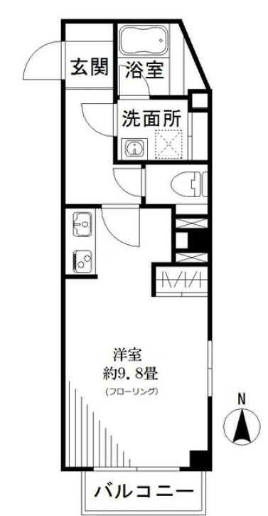 ホワイトヒルズ富士見台 間取り