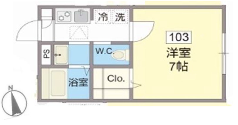 セレマーレ中村橋 間取り