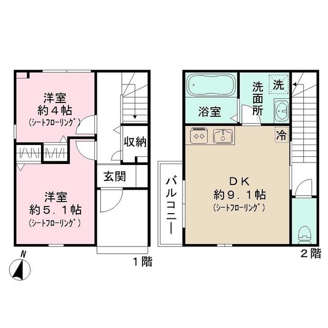 フォンテカーサ 間取り