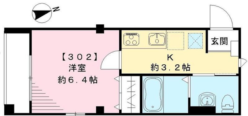 サンハイムタケシゲ 間取り