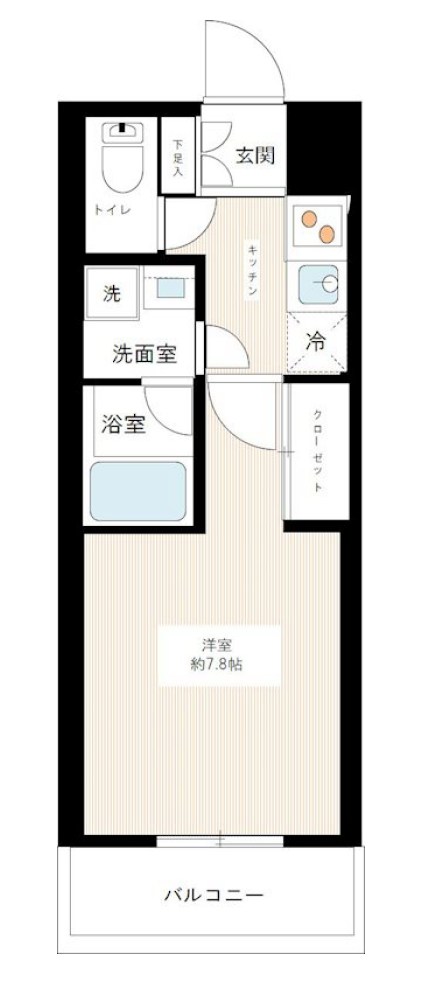 MAXIV小竹向原（マキシヴコタケムカイハラ） 間取り図