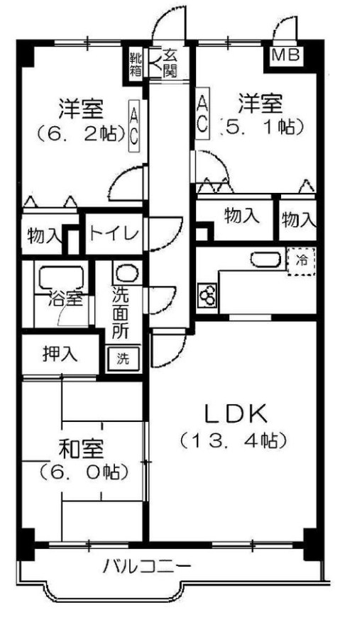 バードヒル 間取り