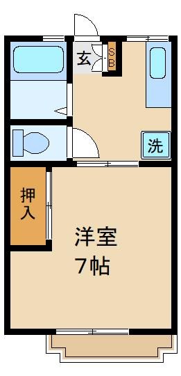 シティハイムシマヤマ 間取り