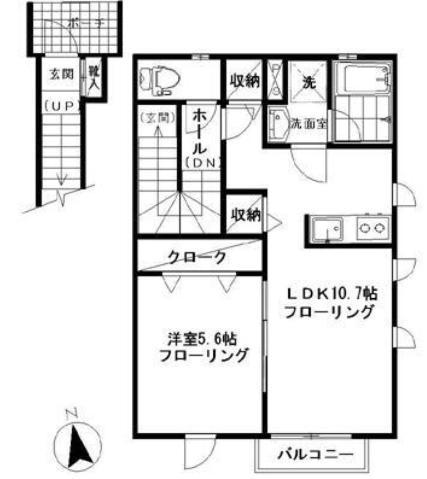 ディアコートちぐさ 間取り