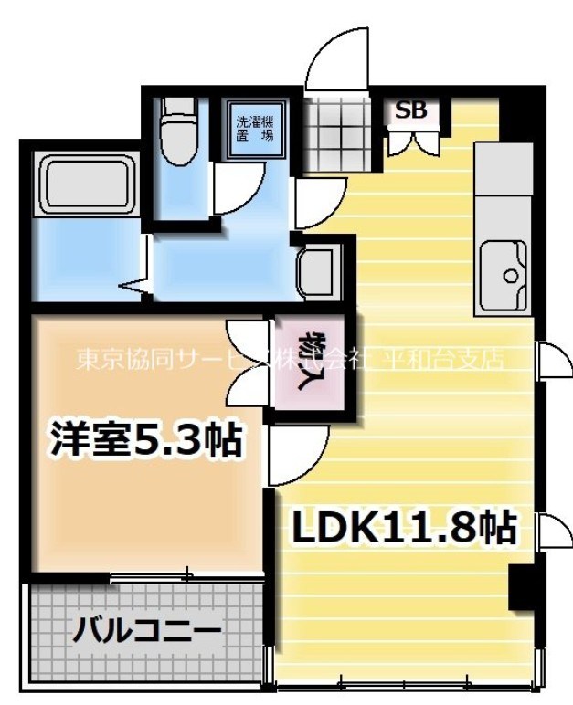 アーク・氷川台 間取り