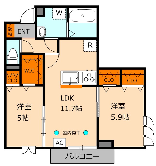 ルミエールS 間取り