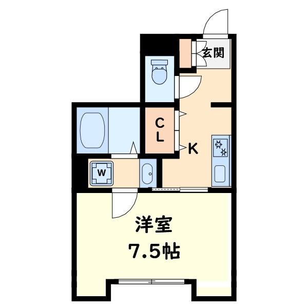 フィオーレＢ棟 間取り