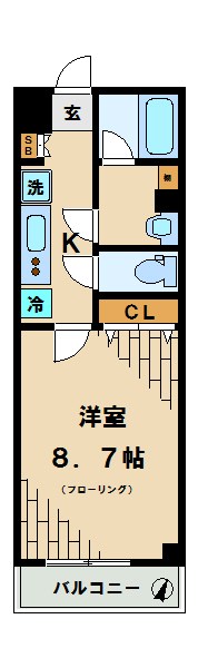 グランドフィオーレ春日町 間取り