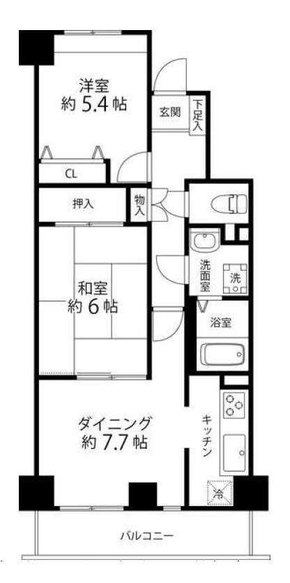 Ｊパレス桜台 間取り