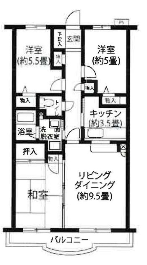 シャルムメゾン・高松 間取り