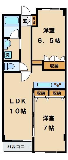 サンバレー・ファイブ 間取り