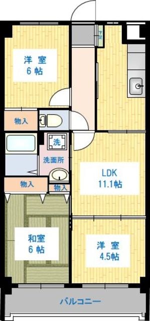 グランノアール光が丘 間取り