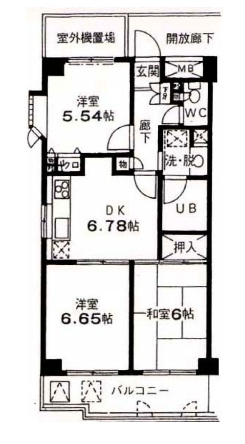 ラ　スペランツァ都立家政 間取り