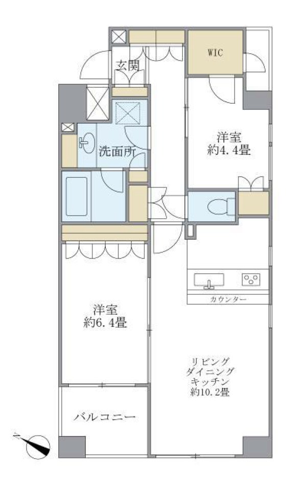 プレミアコート桜台 間取り