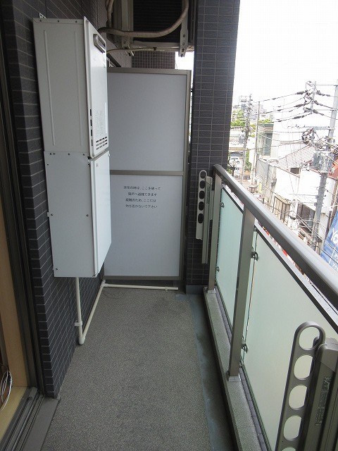 笹山ハイツ ベランダ