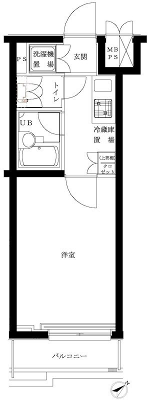 ルーブル豊玉伍番館 間取り