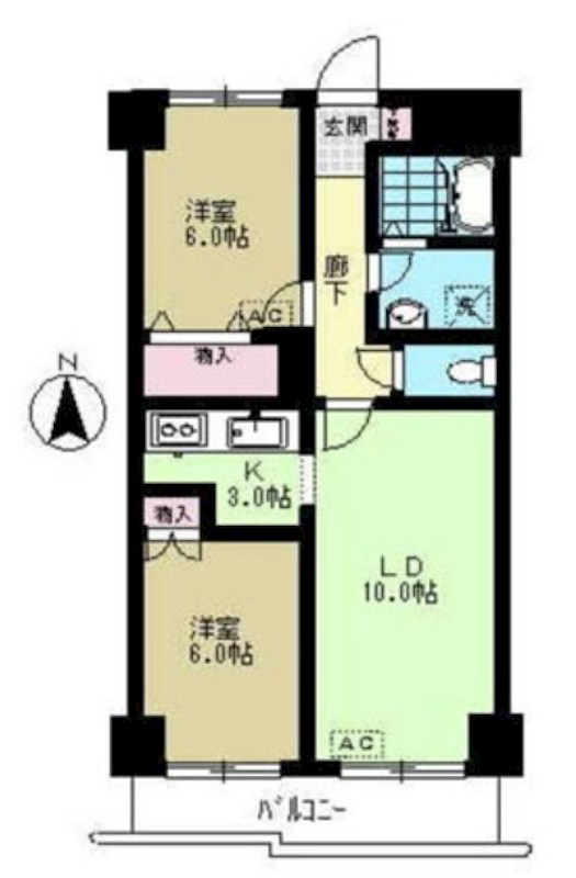 セントラルパレス 間取り