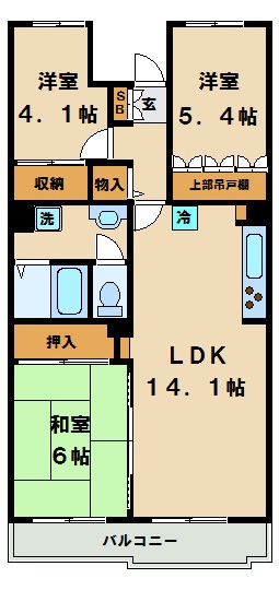 アルタイル平和台 間取り