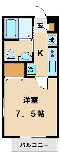 ハッピーハイツ・ワン 間取り