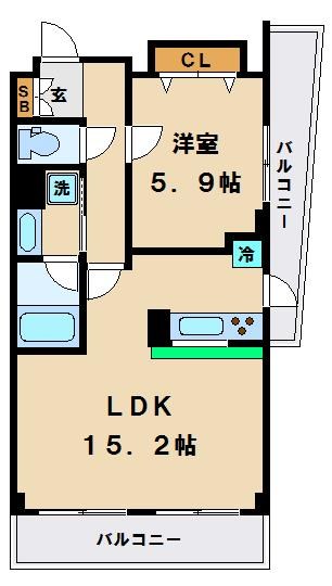 Prescelto弐番館 間取り