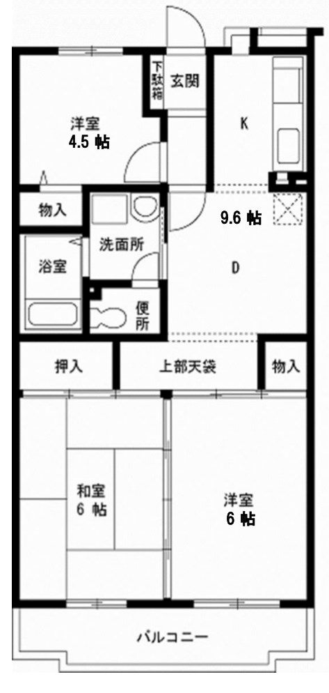 コルテ・フロリーダ豊玉 間取り