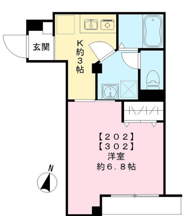 ビューノ中村橋 間取り