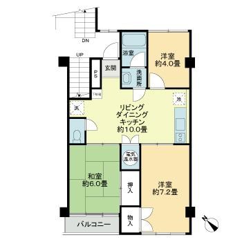 ライオンズマンション富士見台 間取り