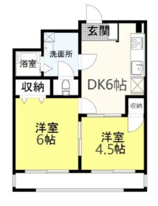 サンハイツ竹内 間取り