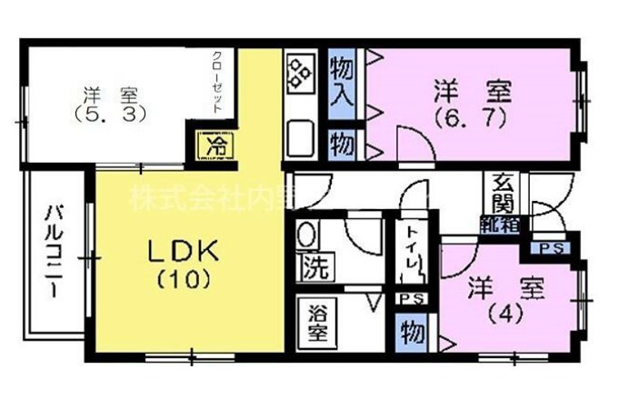 カーサ　デ　ローブル 間取り
