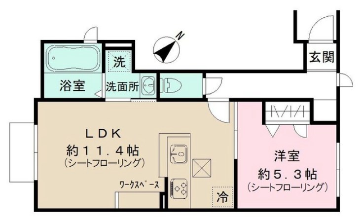 サンタンジェ平和台 間取り