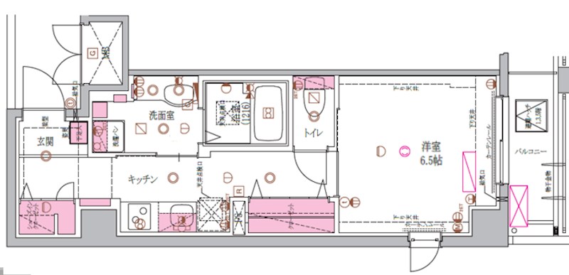 GROWS江古田駅前 間取り