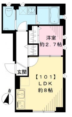 ソレアード桜台 間取り