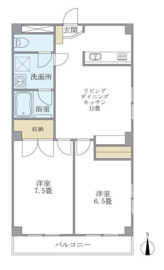 第一ハイム曙 間取り