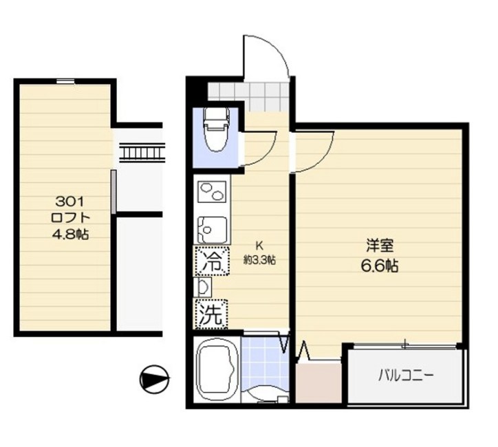 R’s　home練馬 間取り
